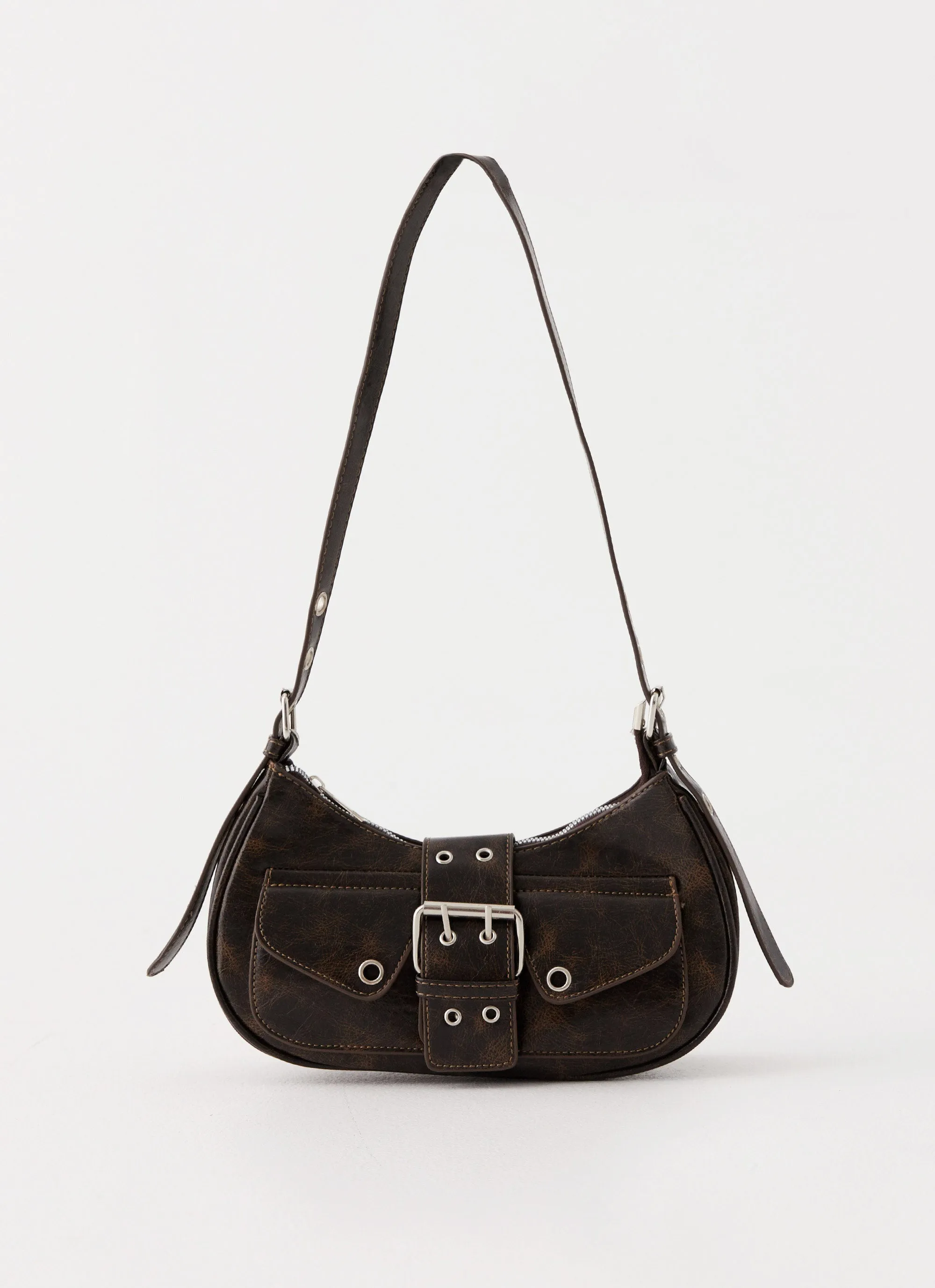 Rhoda Shoulder Bag - Washed Black