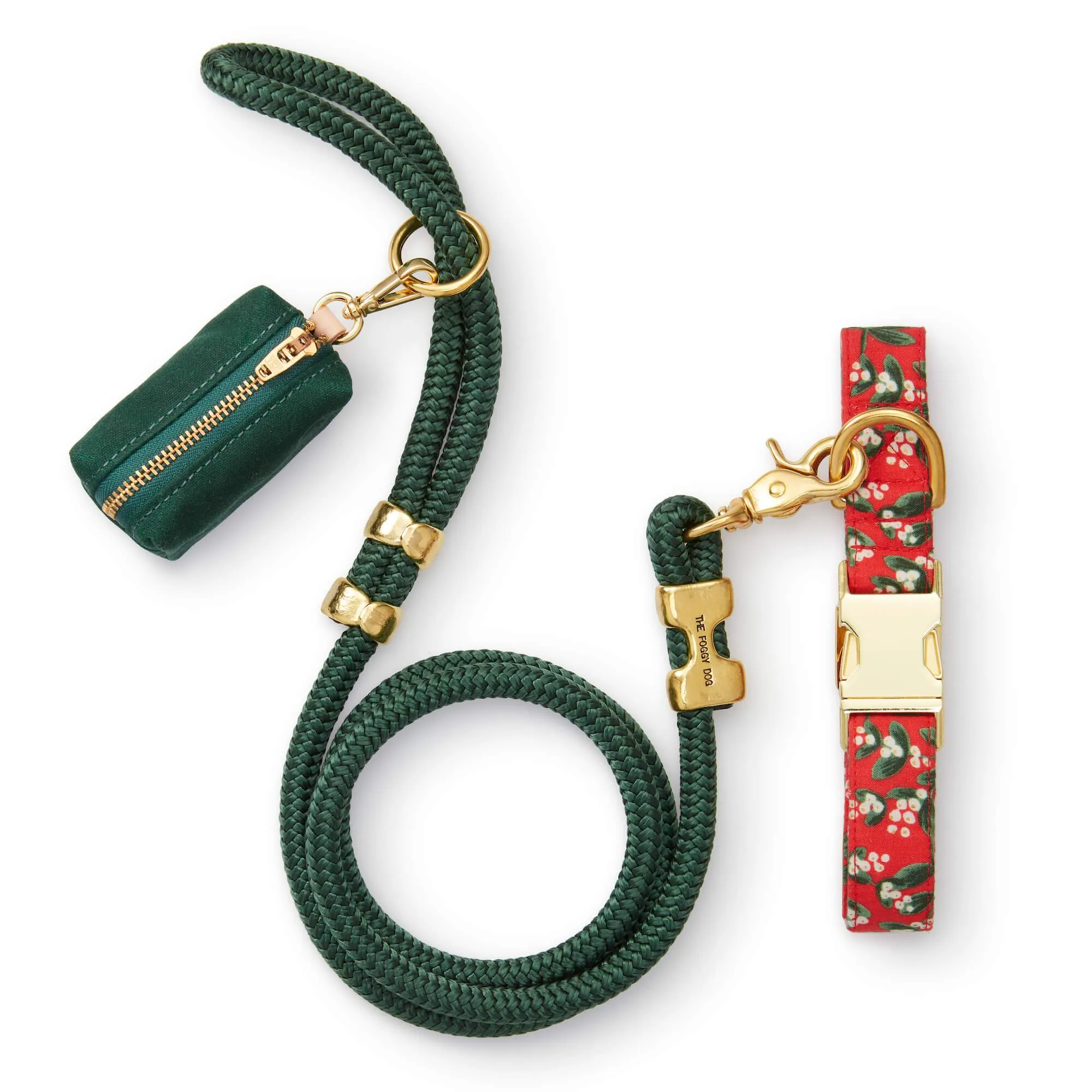 Rifle Paper Co. x TFD Mistletoe Collar Walk Set