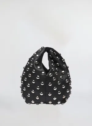 Simone Studded Leather Bag