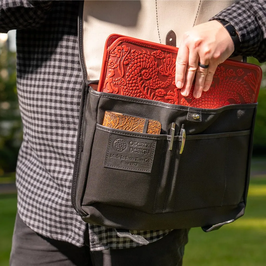 Slimline Messenger Bag, Celtic Braid