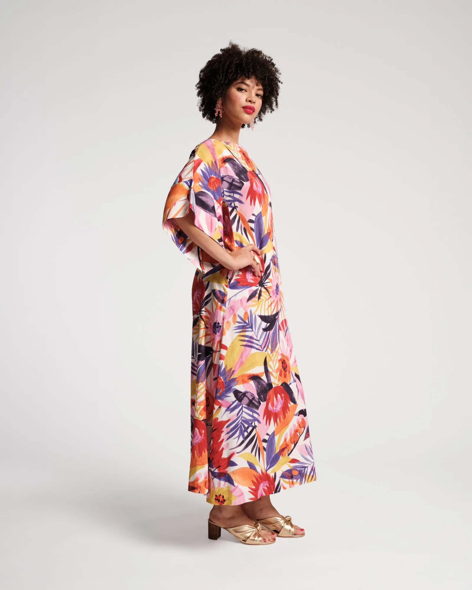 Spinnaker Maxi Dress Lanai Print