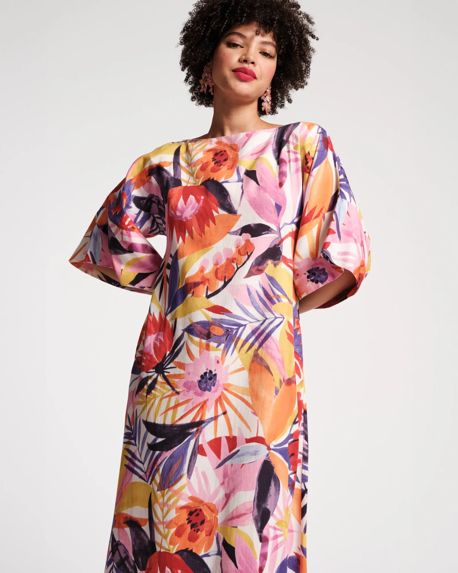 Spinnaker Maxi Dress Lanai Print