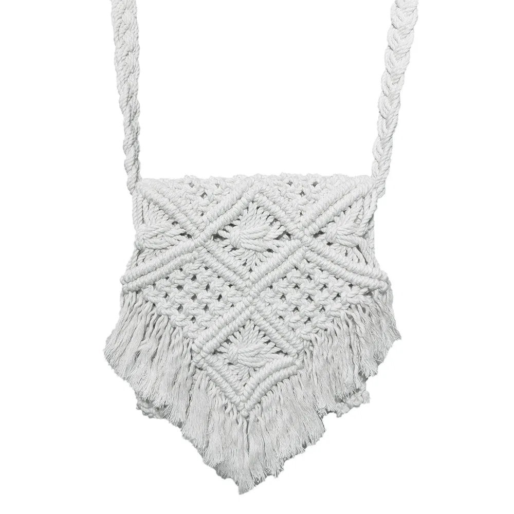 Stylish White Beach Bag Perfect For Women & Girls