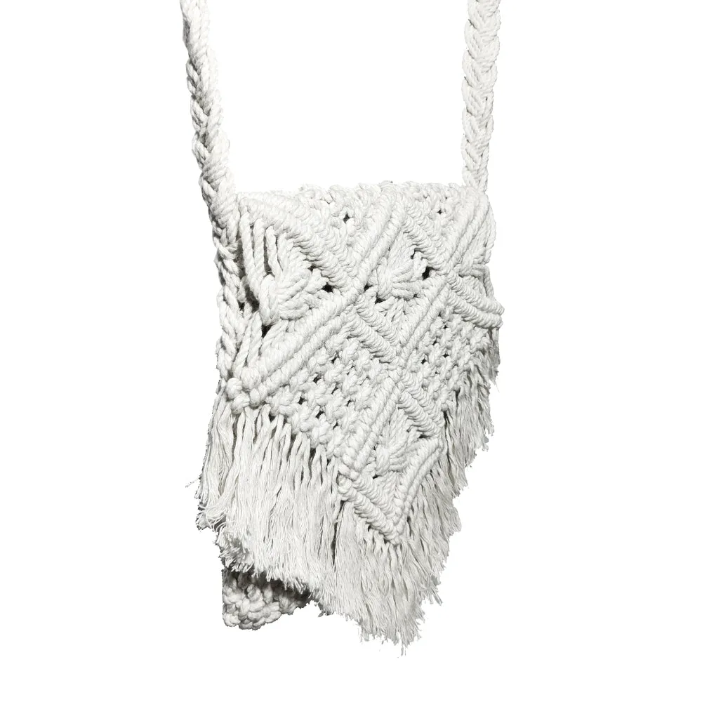 Stylish White Beach Bag Perfect For Women & Girls