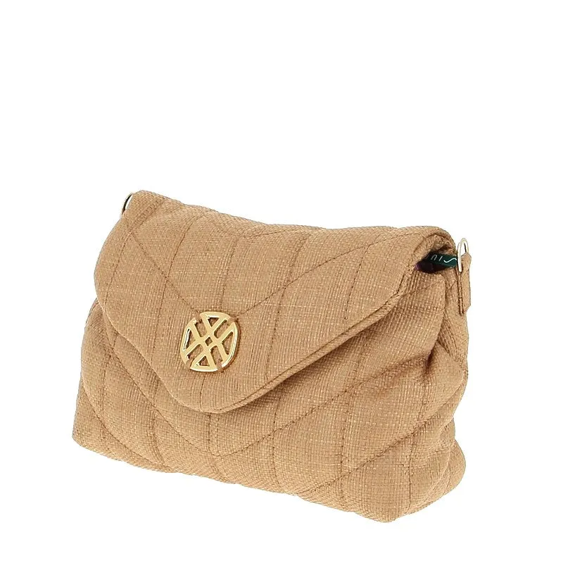 Unisa Zatenas Raffia Natural Hand Bag