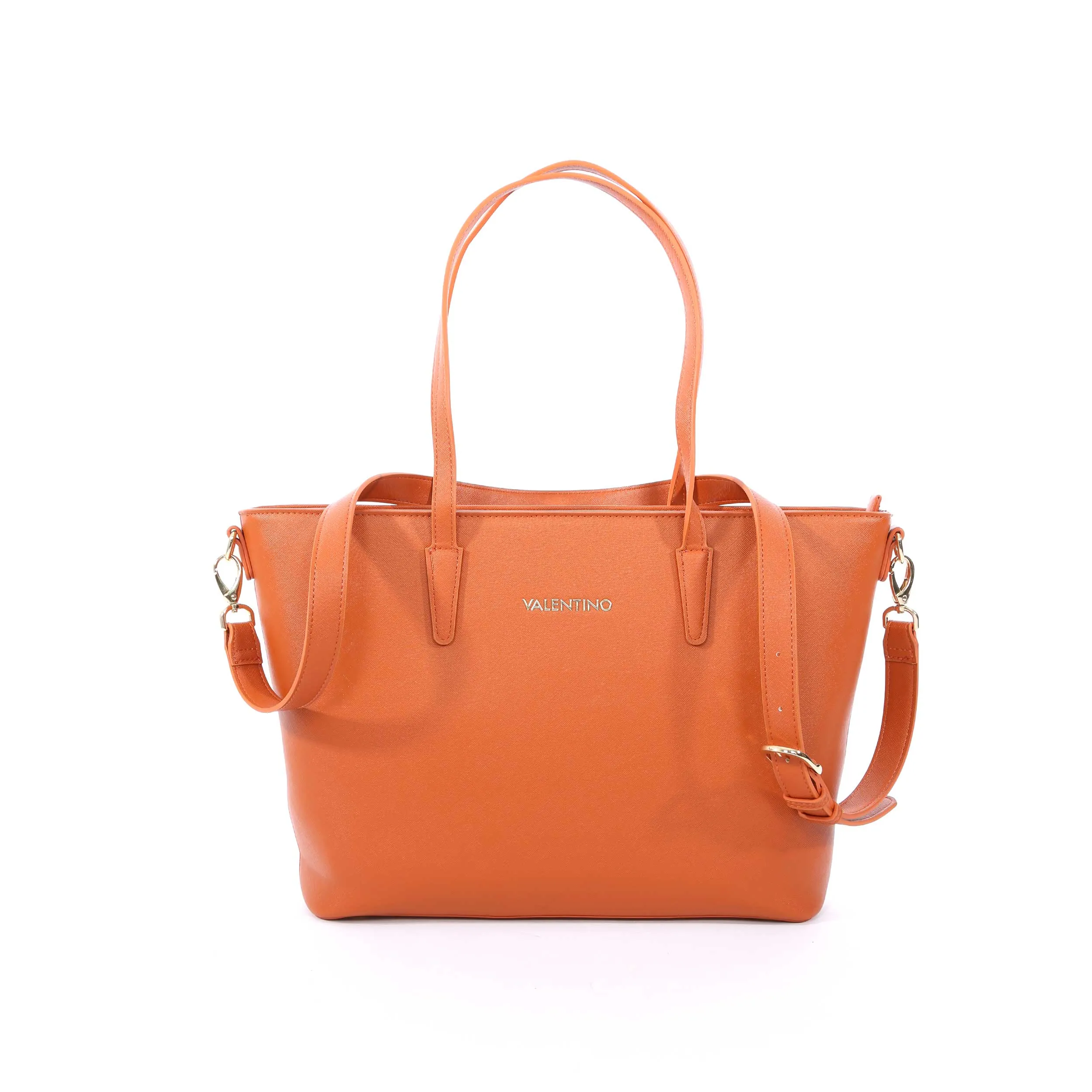 Valentino Bags Zero RE Ladies Tote Bag in Arancio Orange