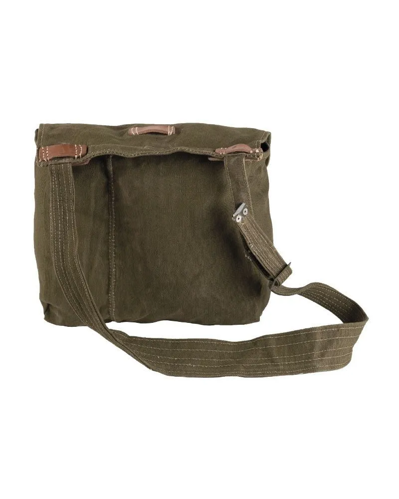 Vintage East European Canvas Messenger Bag