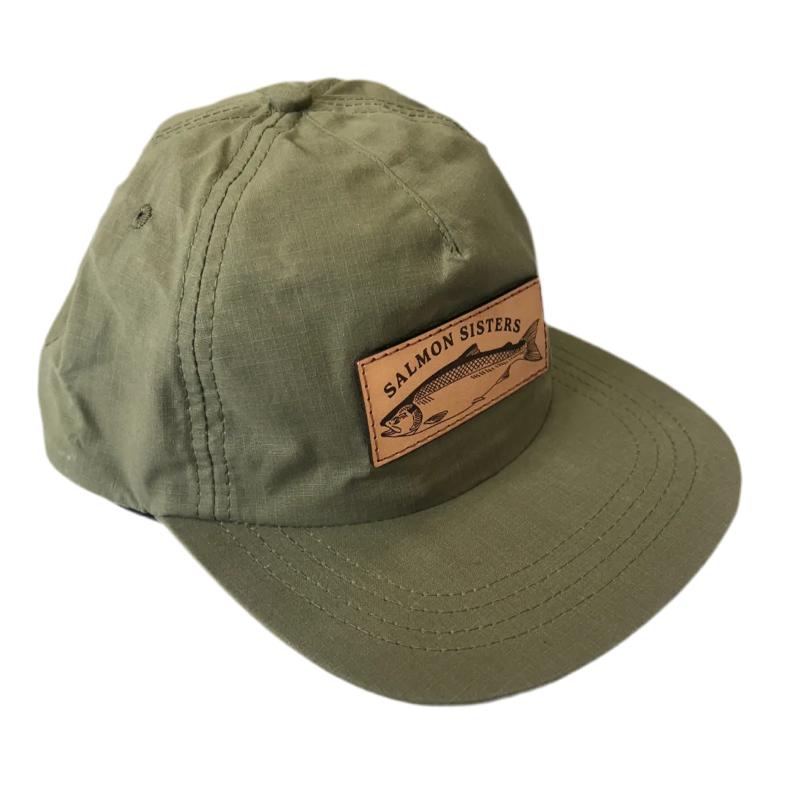 Weatherproof Salmon Cap - Green