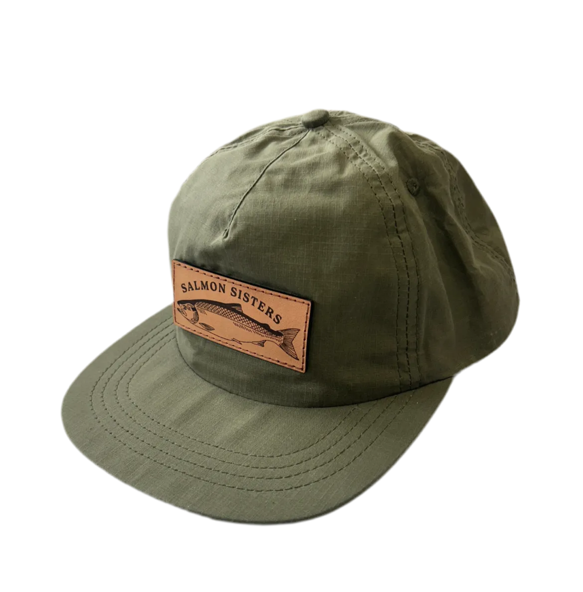 Weatherproof Salmon Cap - Green