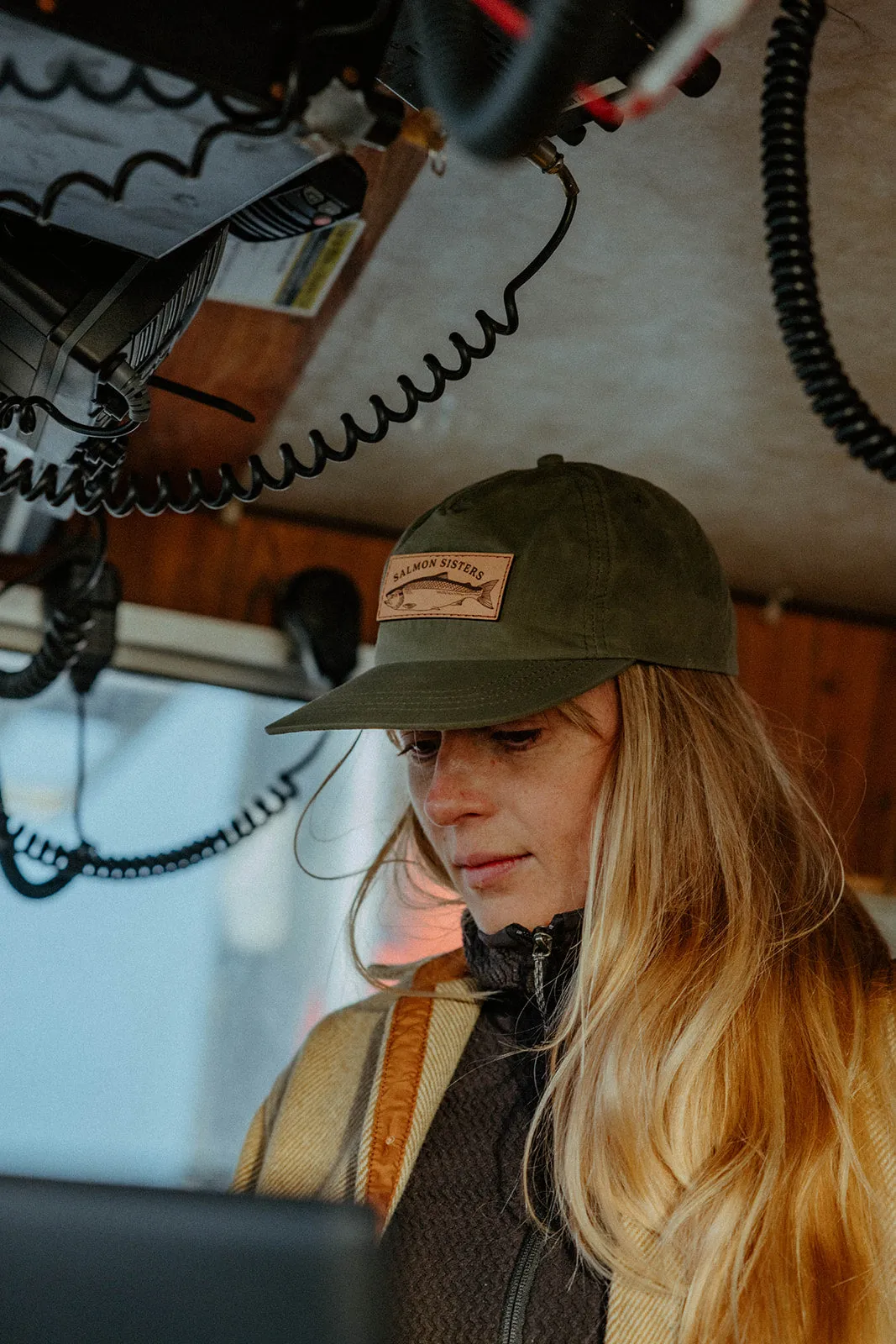 Weatherproof Salmon Cap - Green