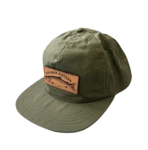 Weatherproof Salmon Cap - Green