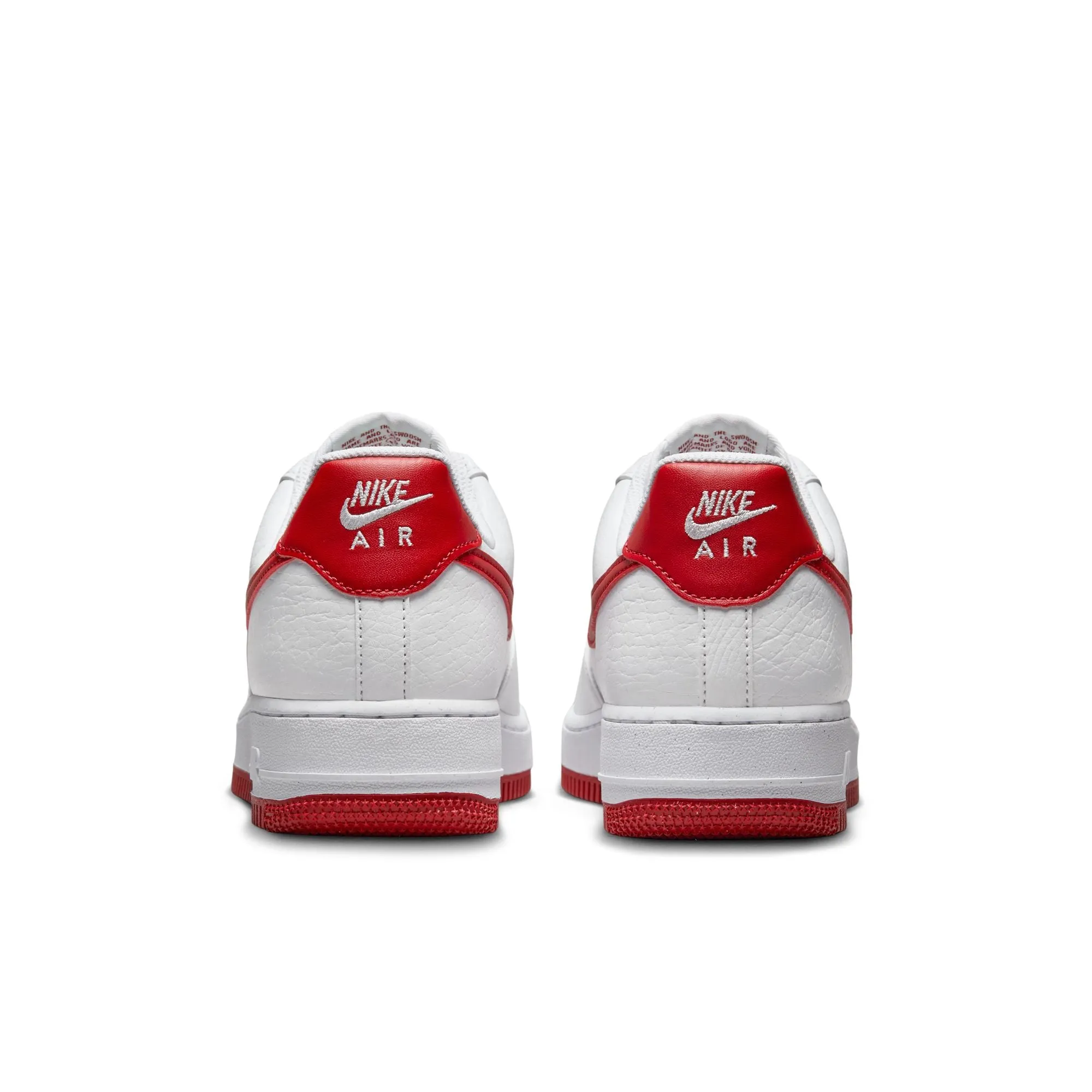 Women's Nike  Air Force 1 '07 - WHITE/GYM RED-WHITE-VOLT