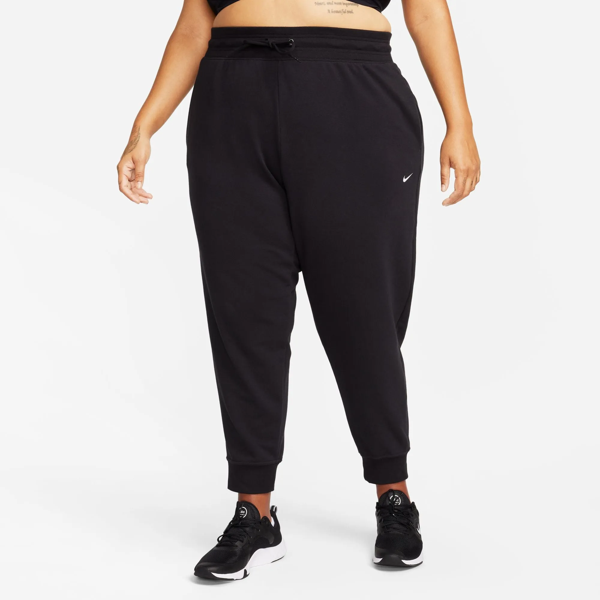 Women's Nike Plus Dri-FIT One High- Waisted 7/8 French Terry Joggers