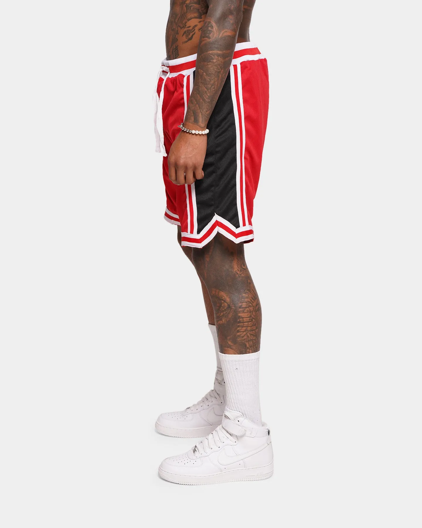 XXIII Alden Mesh Basketball Shorts Red/Black